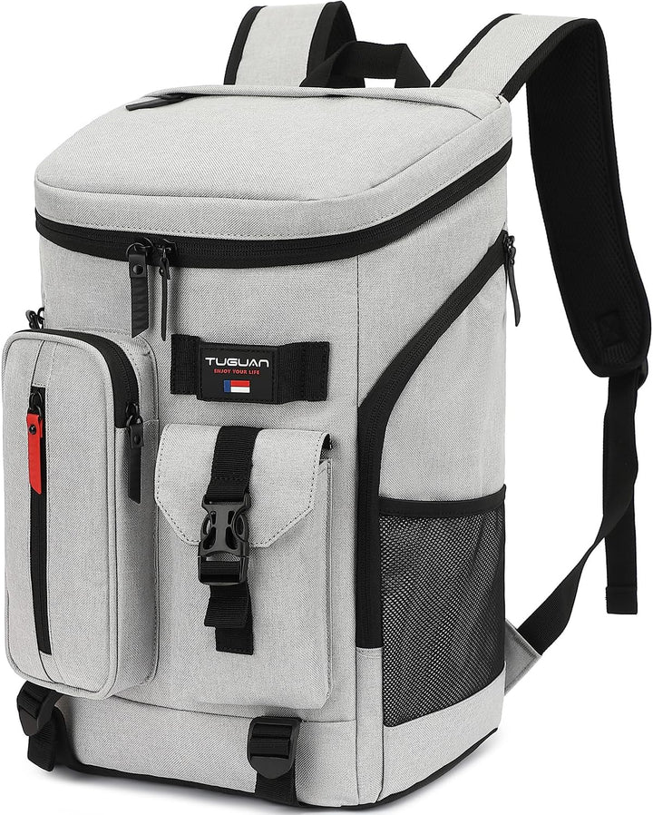 TUGUAN Kühlrucksack 30L Gross Kühltasche Picknickrucksack Isolierte Thermo Rucksack für Camping, Wan