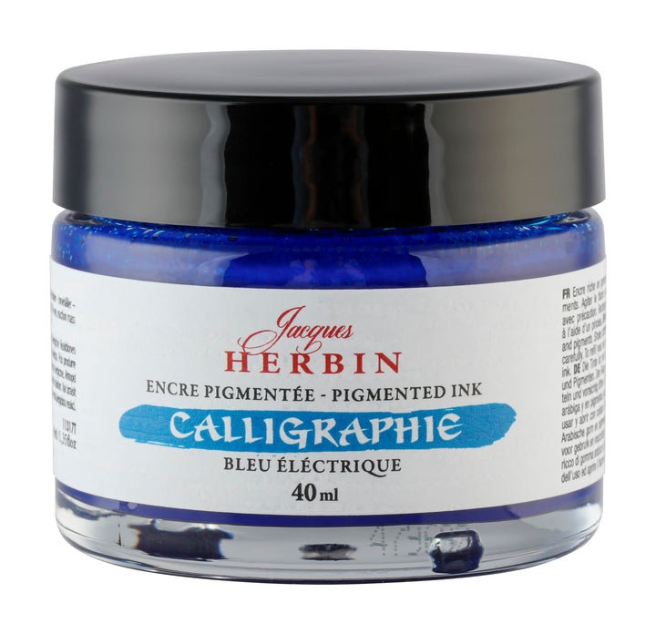 Jacques Herbin 11317T - Pigmentierte Tinte, ideal für Kalligraphie- und Kunstprojekte, Flakon 40ml,