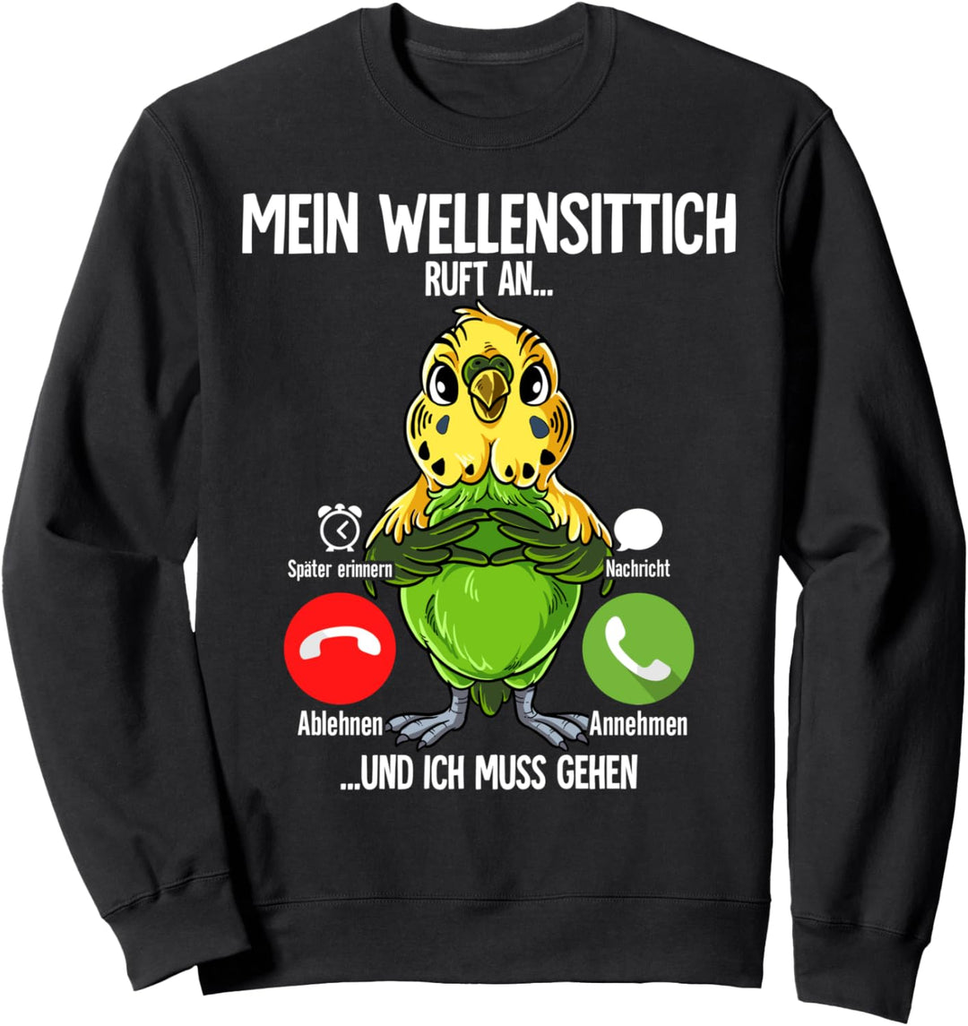 Wellensittich Sweatshirt