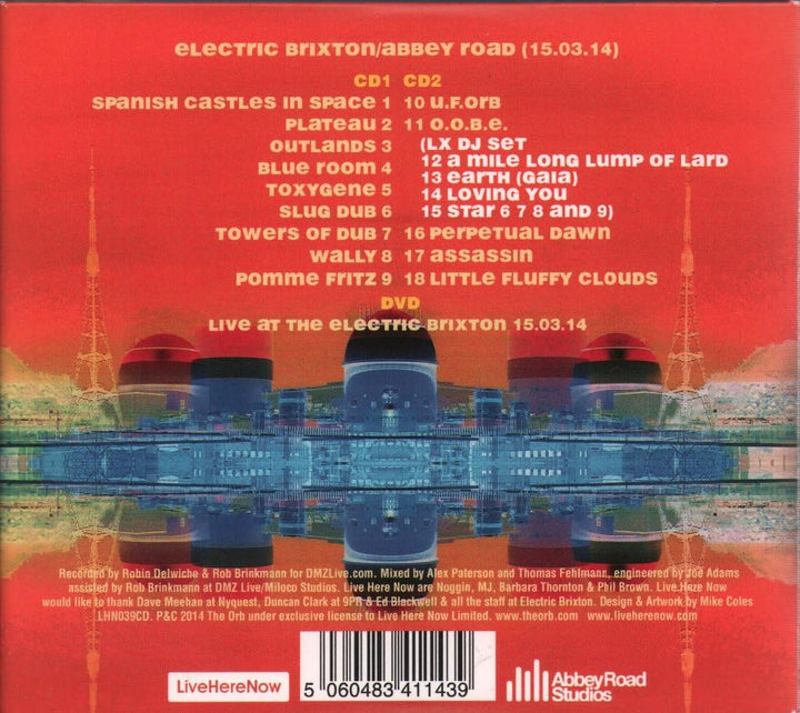 The Orb ‎– Further Adventures Beyond Dark Matter Live, Audio-CD