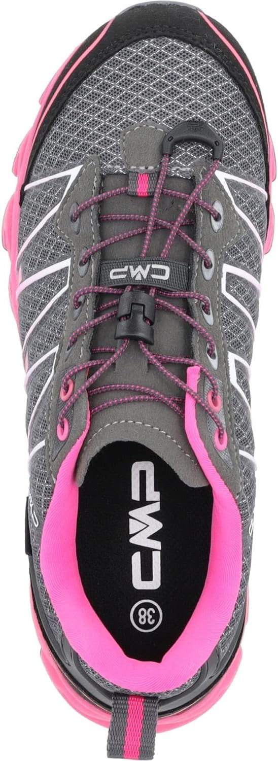 CMP Kids ALTAK Trail Shoes WP 2.0, Titanio Purple Fluo, 34 EU