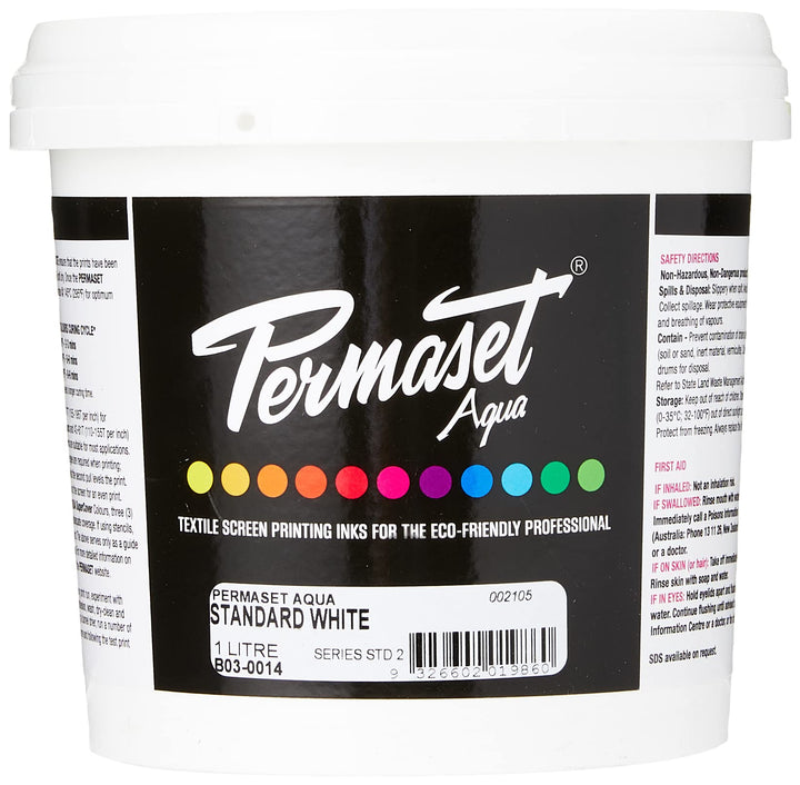 Permaset - Aqua Tinte - für Leinwanddruck - weiss - 1 Liter