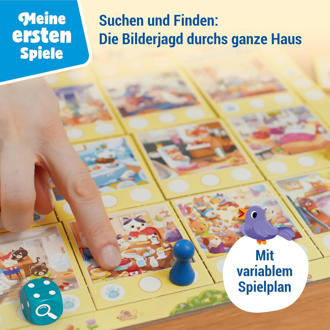 Ravensburger 12010017 Spielhaus: Meine ersten Spiele: Kinderspiele, Spiele ab 3 Jahren, für 2-4 Spie