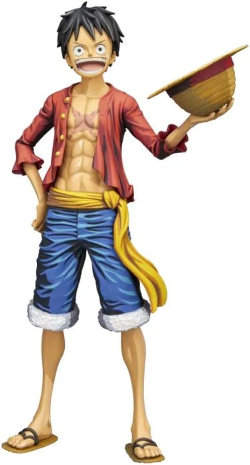 BANPRESTO One Piece Actionfigur Monkey. D. Luffy aus Kunststoff. Manga Dimensions