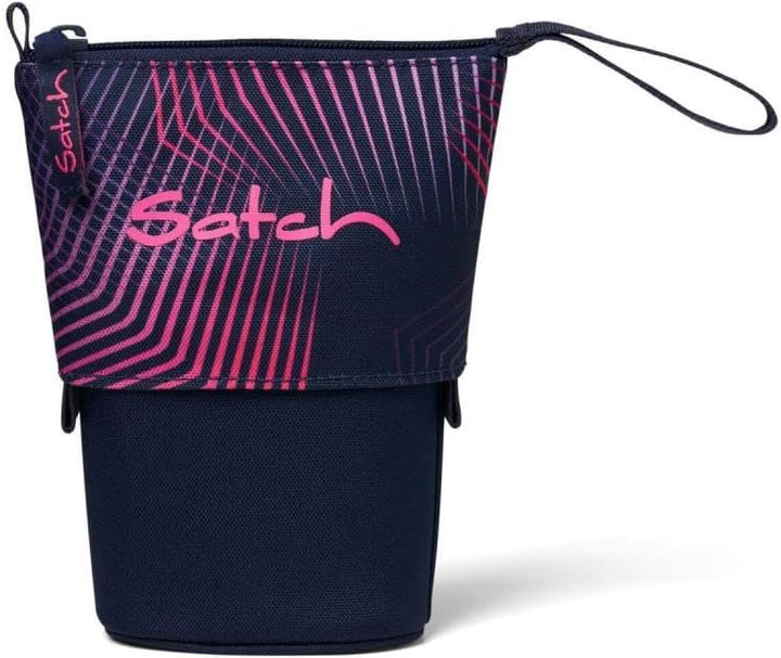 Satch Pack Schulrucksack Set 2tlg. inkl. Pencil Slider (Seismic Pink), Seismic Pink
