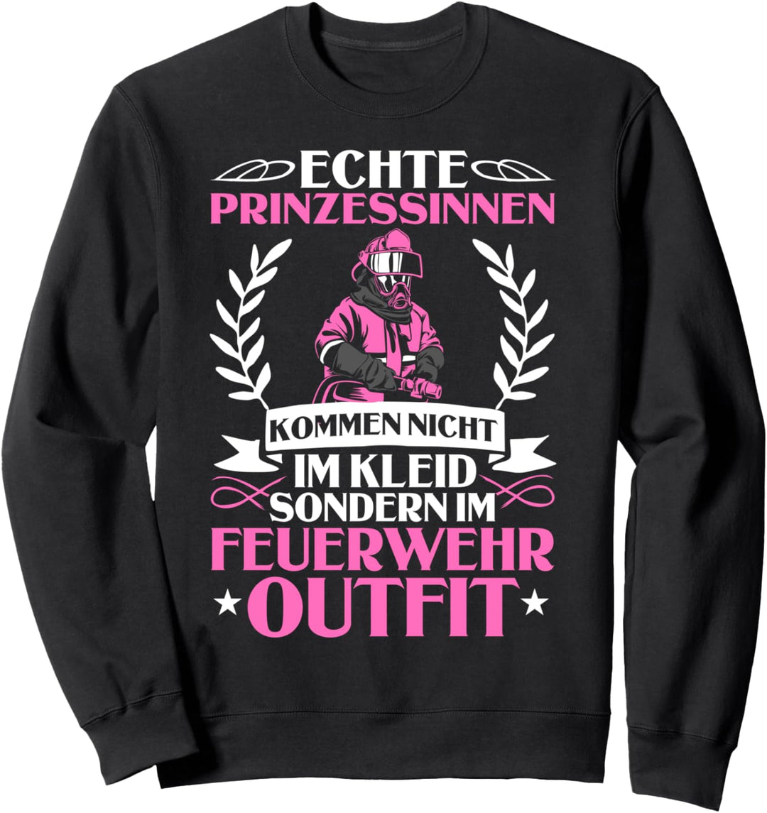Feuerwehrmann Verkleidung Feuerwehr Kostüm Berufsfeuerwehr Sweatshirt