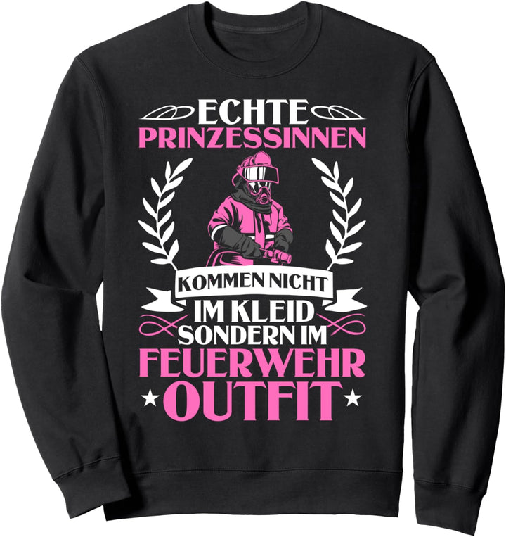 Feuerwehrmann Verkleidung Feuerwehr Kostüm Berufsfeuerwehr Sweatshirt