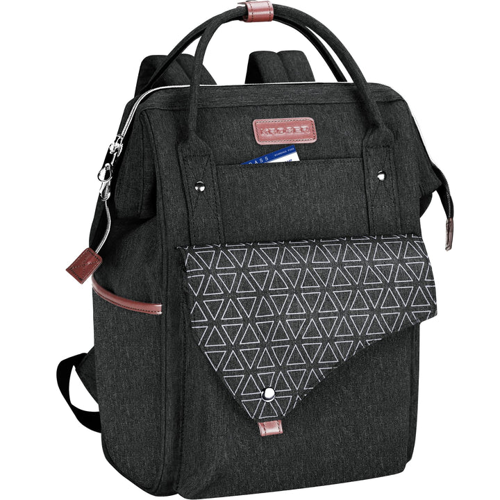 KROSER Rucksack Damen für Schule Laptop Rucksack 15,6 Zoll Schulrucksack Daypack wasserdichte für Un