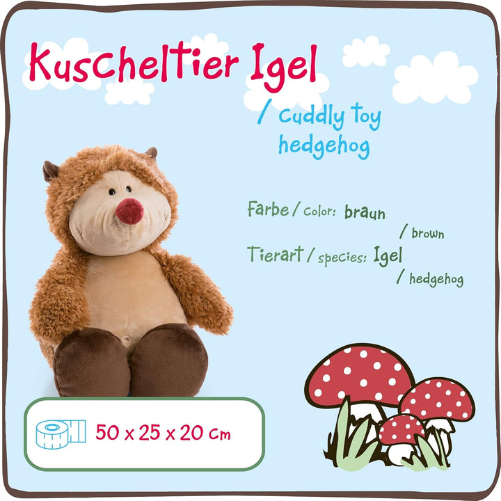 NICI Kuscheltier Glubschis Fuchs Runizzi 45cm Green Igel Hammie, Igel Hammie
