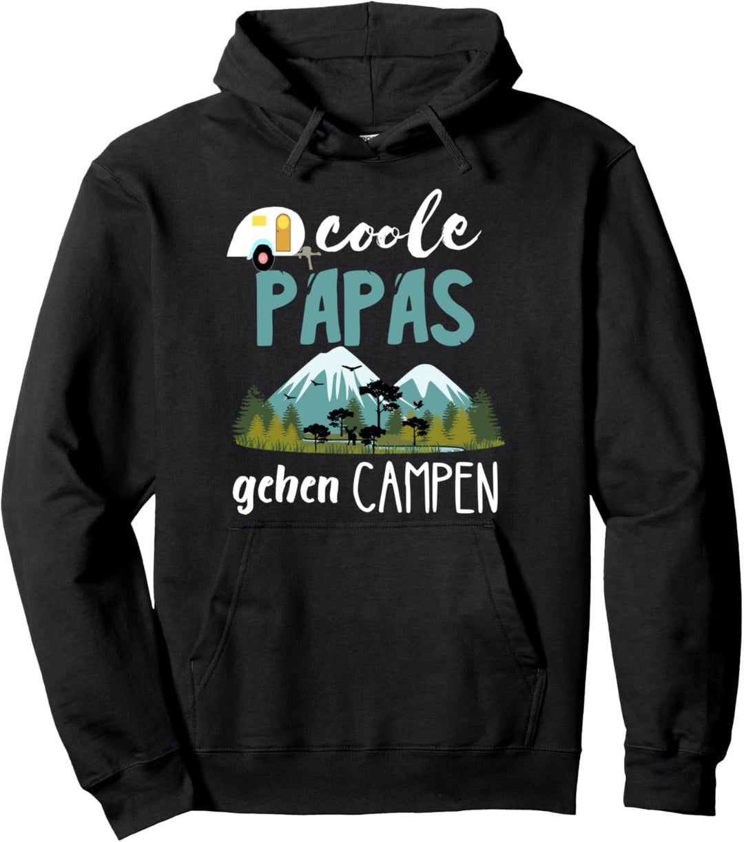 Coole Papas Gehen Campen Wohnwagen Campingplatz Camping Pullover Hoodie