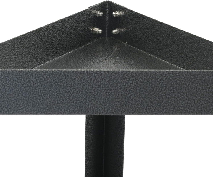 bellissa TRIANGOLO Pflanzenregal aus Stahl in Anthrazit - flexibles Stecksystem zur Anpassung der Hö