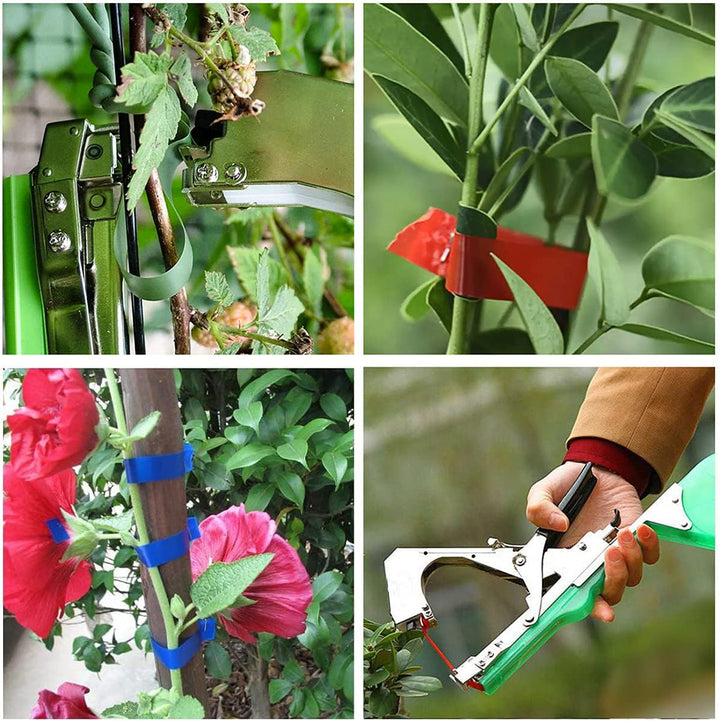 DrRobor Bindezange für Pflanzen Bandzange Bindemaschine für Rebe, Trauben, Tomaten, Wein Obst, Green