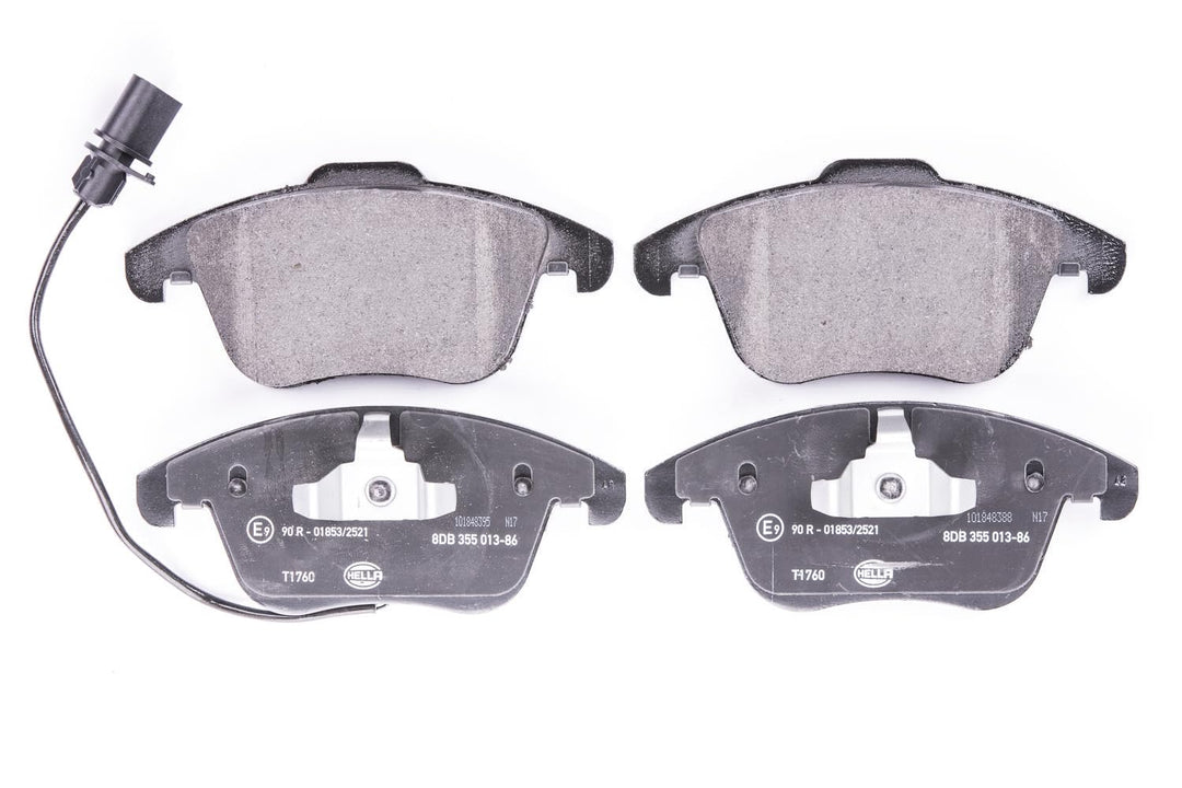 HELLA PAGID 8DB 355 013-861 Bremsbelagsatz - T1760 - Dicke/Stärke: 20mm - Bremssystem: Teves - mit i