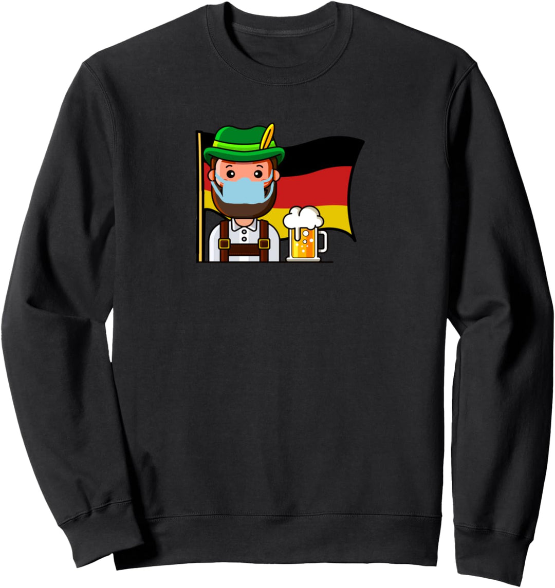 Oktoberfest deutsche Flagge Bier trinken Sweatshirt