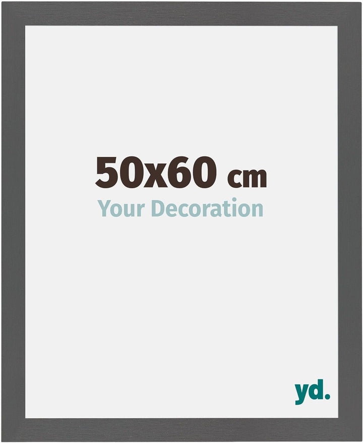 yd. Your Decoration - Bilderrahmen 50x60 cm - Bilderrahmen aus MDF mit Acrylglas - Antireflex - Ausg