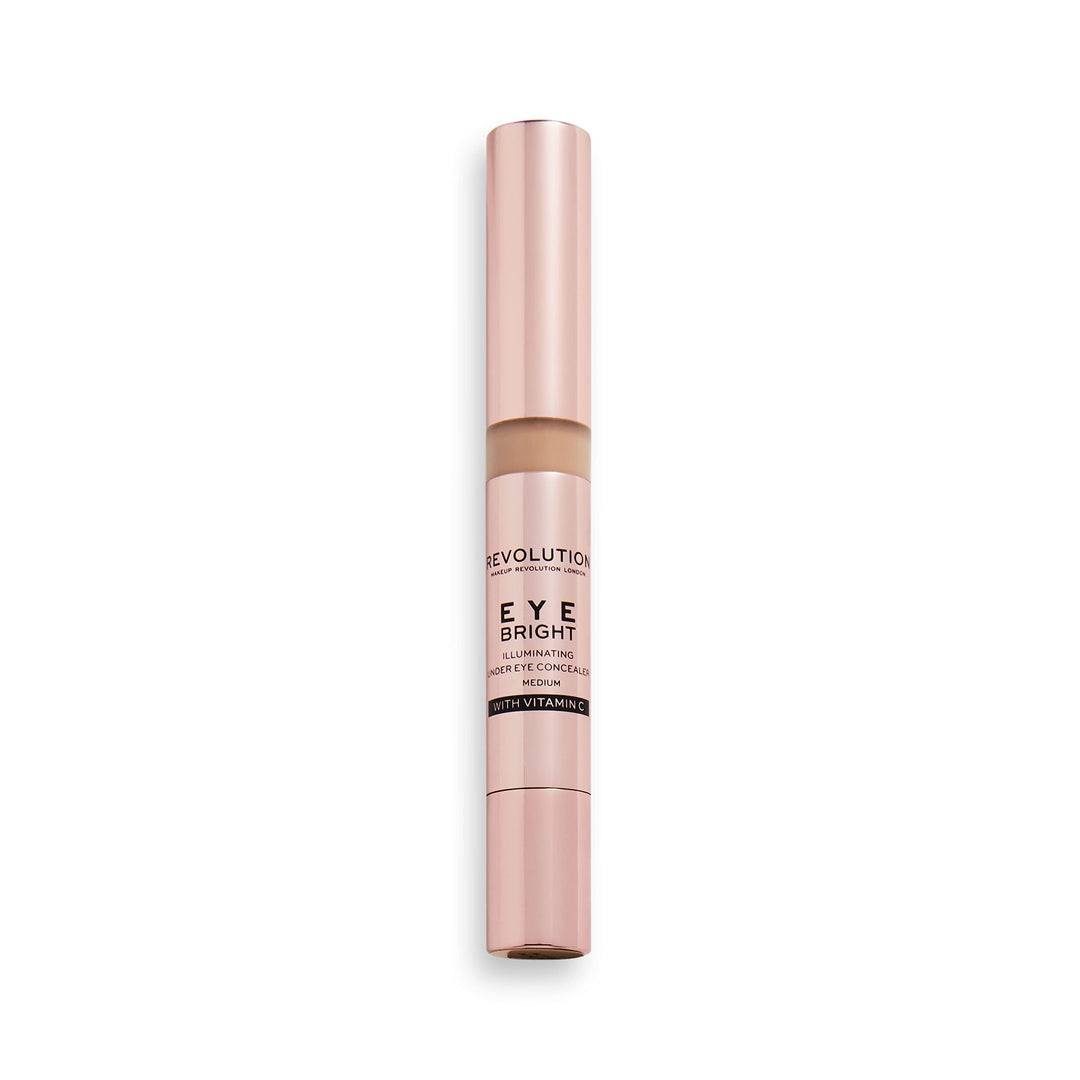 MakeUp Revolution Eye Bright Concealer Medium Nude 3 ml (1er Pack), Nude 3 ml (1er Pack)