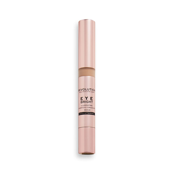 MakeUp Revolution Eye Bright Concealer Medium Nude 3 ml (1er Pack), Nude 3 ml (1er Pack)
