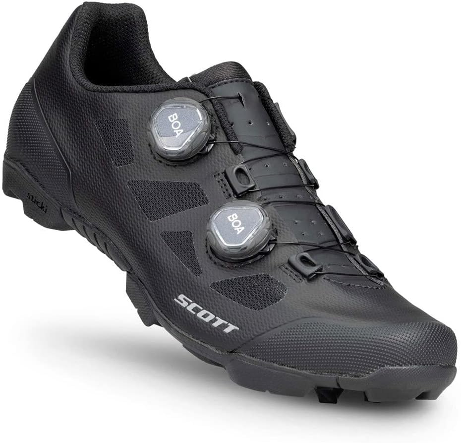 Scott MTB Vertec Fahrrad Schuhe matt schwarz 2024 47 EU Schwarz, 47 EU Schwarz