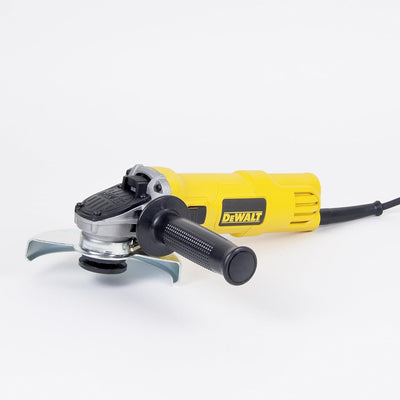 DeWalt Winkelschleifer (800 W, 125 mm Scheiben-ø, Wiederanlaufschutz, Sanftanlauf, für alle Standard