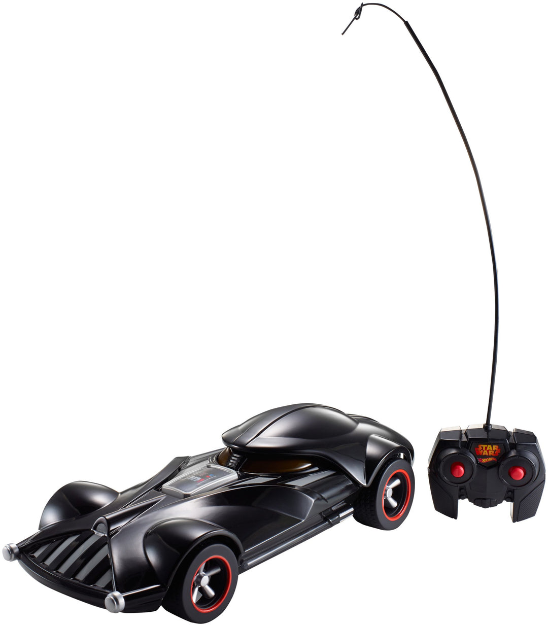 Hot Wheels FBW75 Star Wars Darth Vader RC Fahrzeug mit Lights und Sounds, Ferngesteuertes Auto mit C