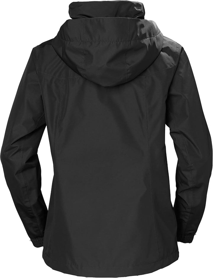 Helly Hansen Damen Aden Regenjacke, Schwarz