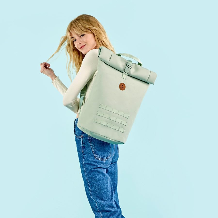 Cabaïa Starter 20-23L Rucksack aus 100% Recyceltem Polyester - Wasserabweisend, Vegan, mit Gepolster