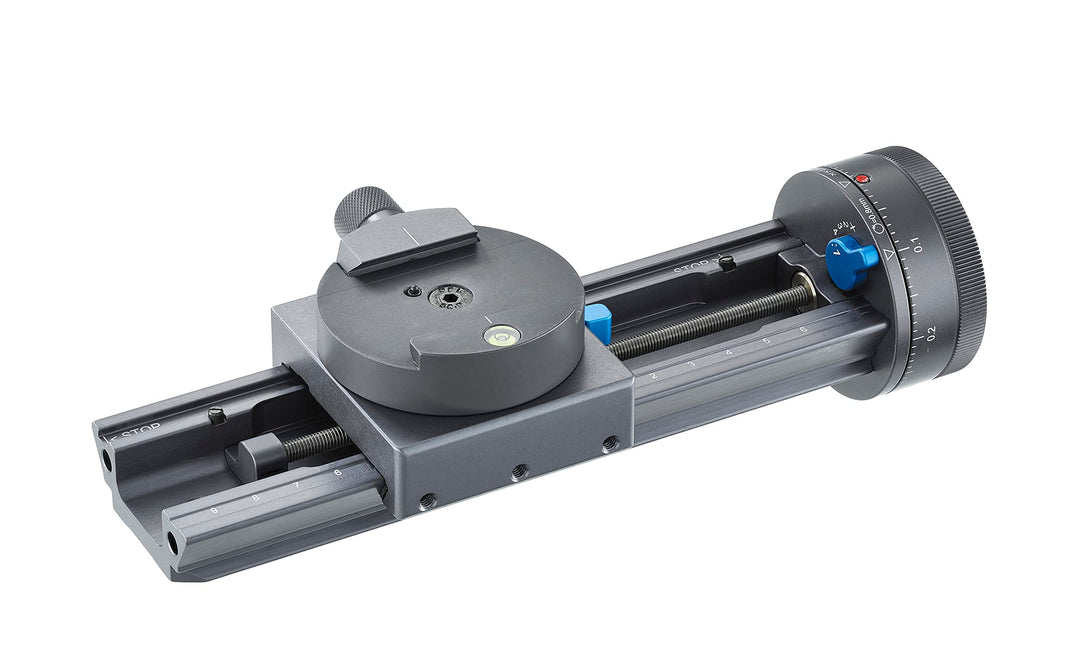 Novoflex Castel M Einstellschlitten mit Fokusrad