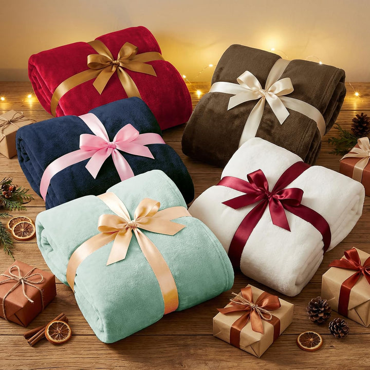 CozyLux Kuscheldecke Flauschig Decke Gross XXL 230x270 cm für 4 Jahreszeiten - Weich/Warm/Leicht Sof