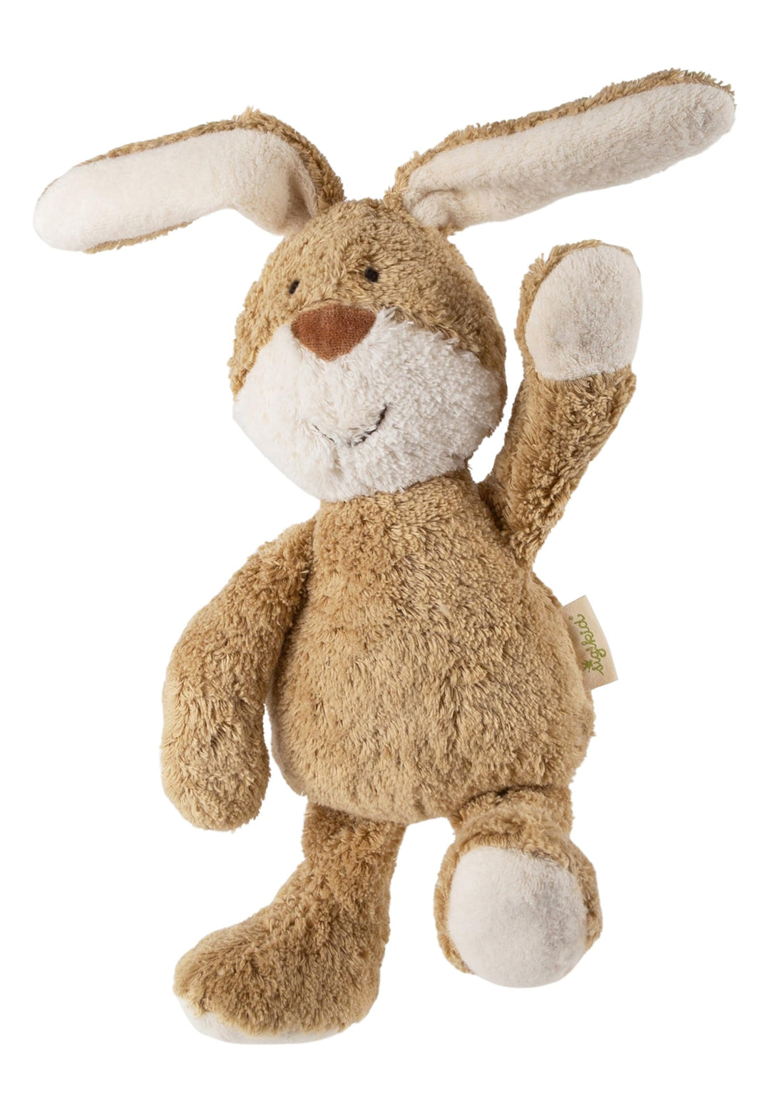 SIGIKID 39520 Kuscheltier Hase Green Mädchen und Jungen Babyspielzeug empfohlen ab Geburt beige Hase