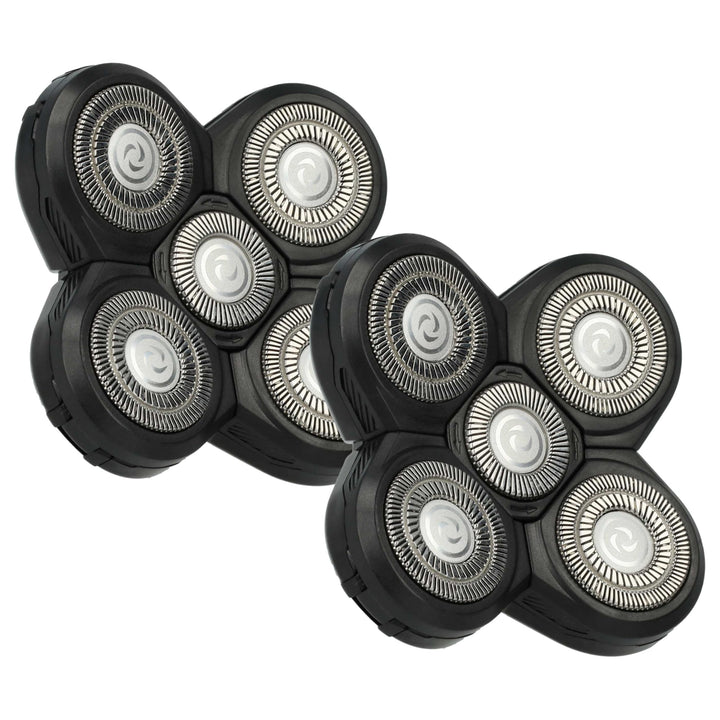 vhbw 2x Ersatz-Scherköpfe kompatibel mit Philips RQ10 Serie RQ1050, RQ1059, RQ1060, RQ1070, RQ1050CC