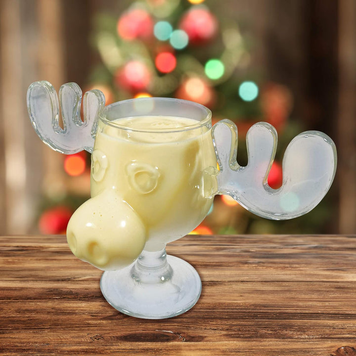 ICUP National Lampoon's Christmas Vacation Griswold Elch Tasse, 227 ml, transparent (08450) 1 Stück