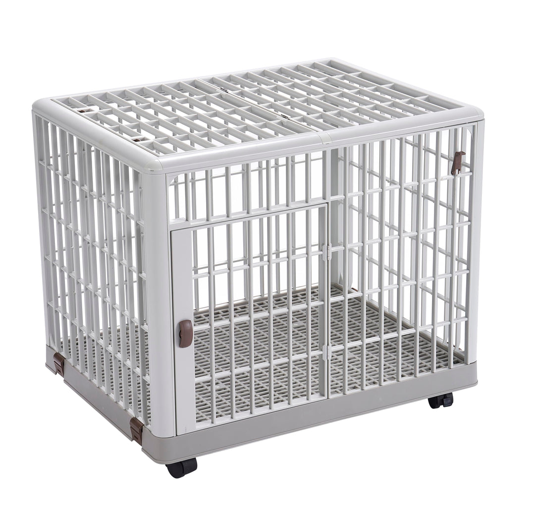 Lanco – Premium-Haustierkäfig für Hunde und Katzen. Kunststoff: widerstandsfähig und waschbar ohne K
