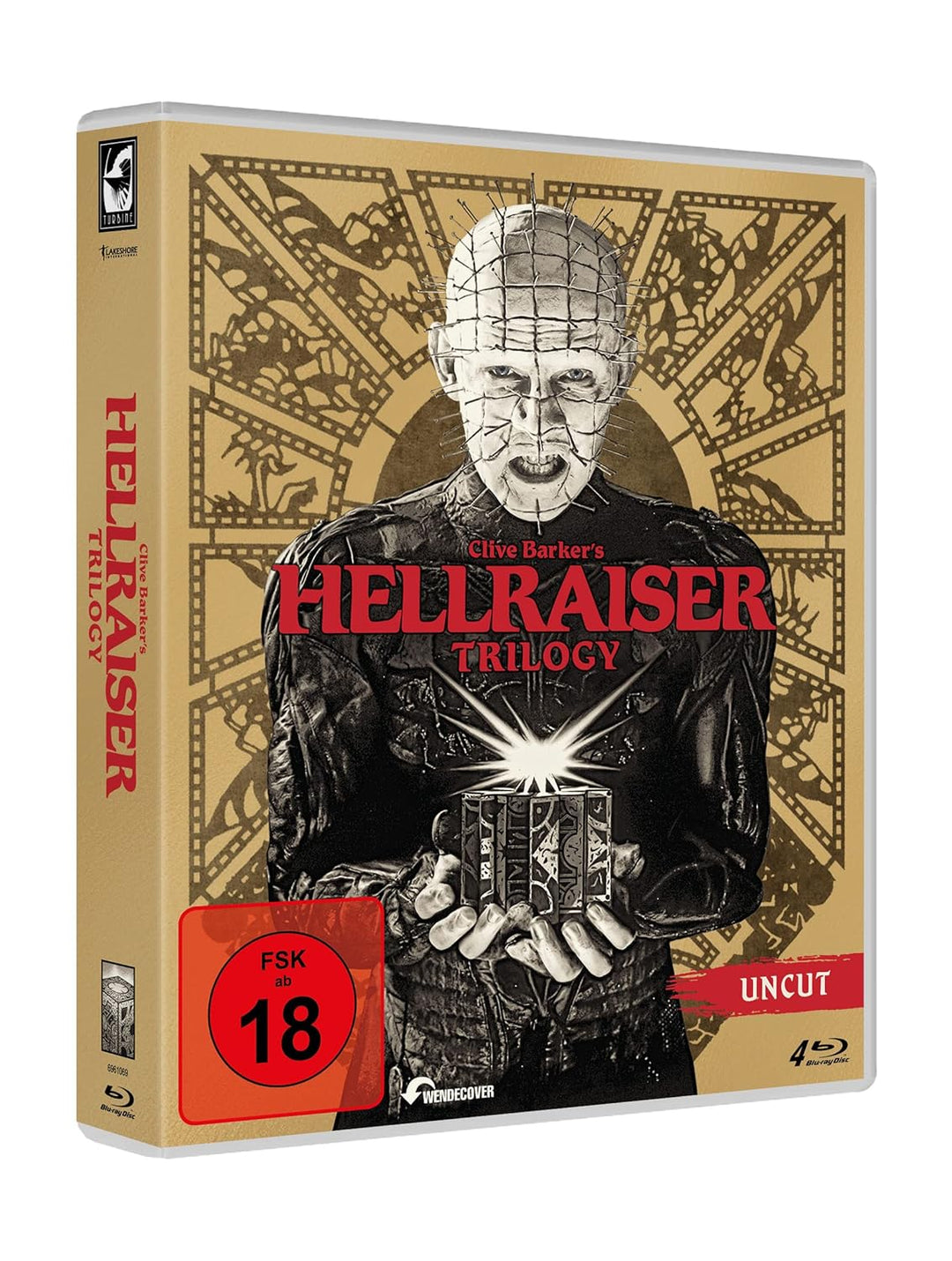 Hellraiser Trilogy (4 Blu-ray-Disc-Edition) (Uncut), Blu-ray