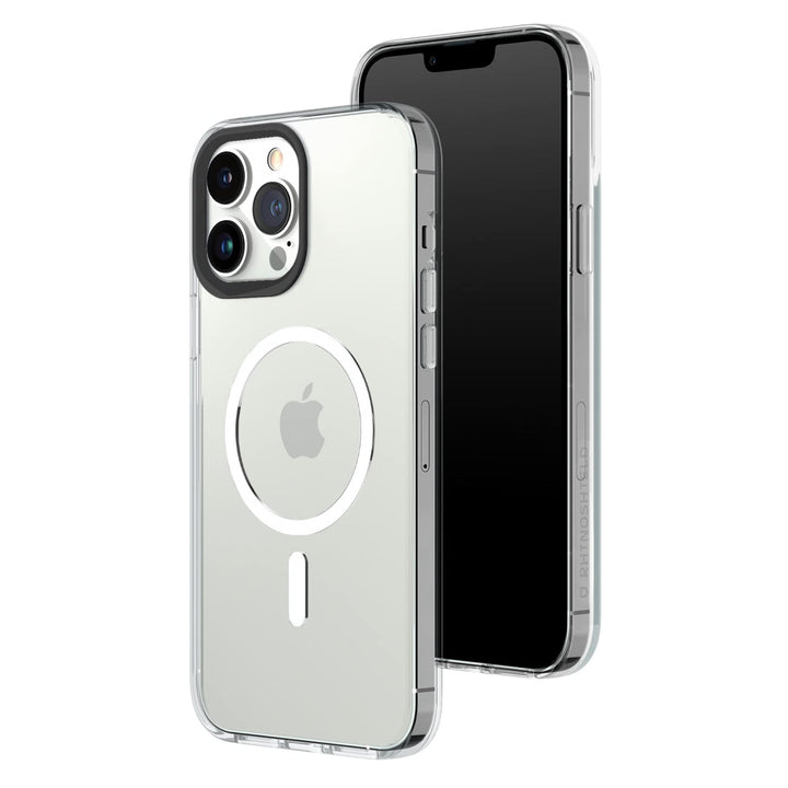 RhinoShield Clear Case kompatibel mit MagSafe für [iPhone 13 Pro Max]|Überragende Magnetstärke, Verg