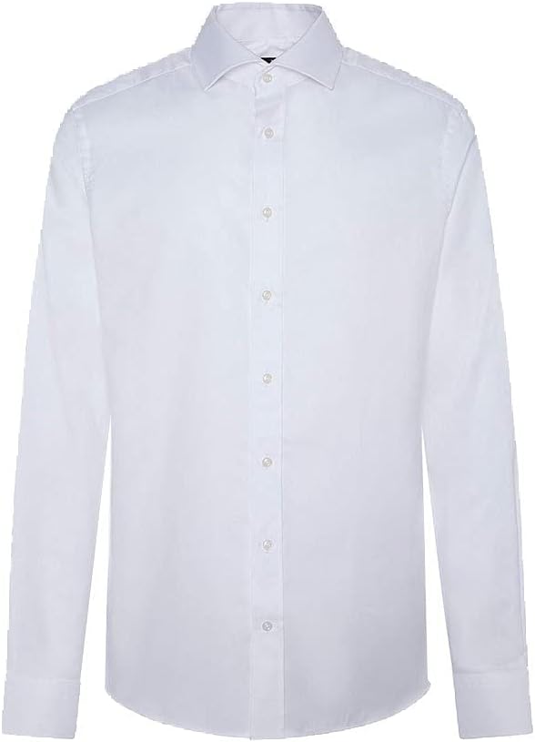 Hackett London Herren Royal Ox Bc Shirt 56 White (White), 56 White (White)