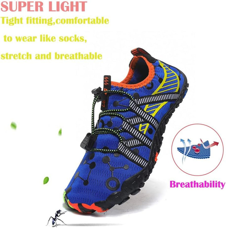 Maxome Kinder Wasserschuhe, Outdoor-Aqua-Socken für Kleinkinder, Jungen, Mädchen, Kinder sportlich S