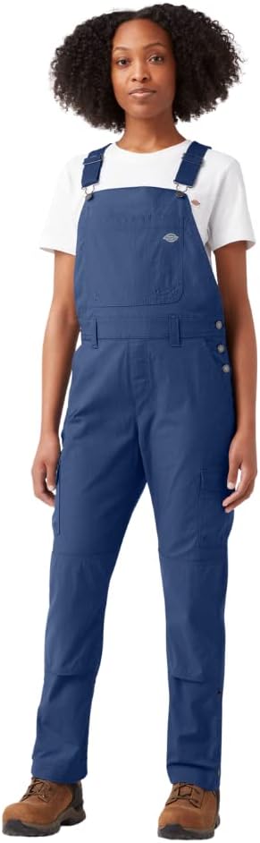 Dickies Damen Womens Protective Bib Overall XL Indigo Rinse, XL Indigo Rinse