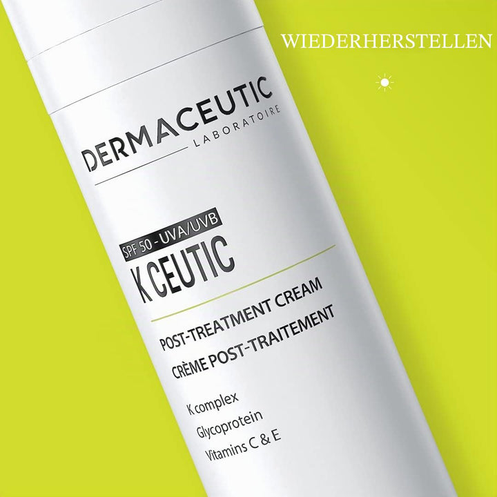 K Ceutic de Dermaceutic Nachbehandlungscreme mit K Komplex, Glycoprotein, Vitamin C & E und UV-Filte