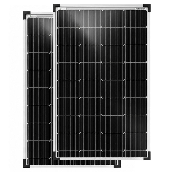 solartronics Solarmodule 2 Stück 130 Watt Mono Solarpanel Solarzelle Photovoltaik 90646
