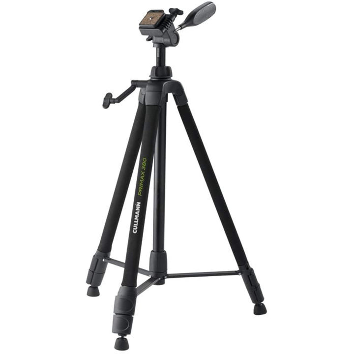 CULLMANN - 51381 - Primax 380 Dreibein-Kurbelstativ inkl. 3-Wege-Kopf mit Kamera-Schnellkupplung (1/