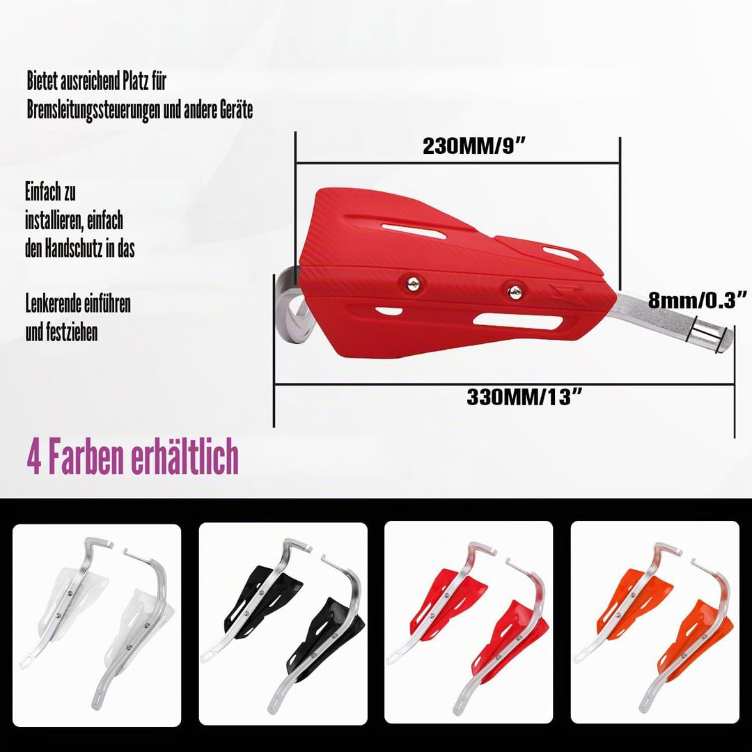 Universal Handschutz red, red