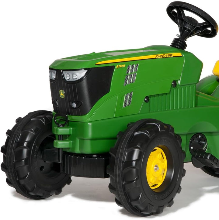 Rolly Toys 601066 - Traktor/rollyFarmtrac John Deere 6210R (für Kinder im Alter von 3-8 Jahre, Front