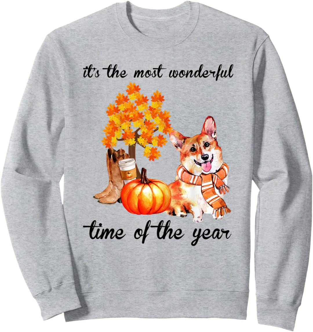 Corgi It's The Most Wonderful Time Of The Year Sweatshirt