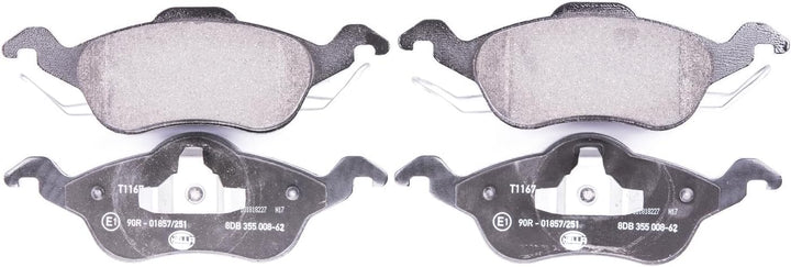HELLA PAGID 8DB 355 008-621 Bremsbelagsatz - T1167 - Dicke/Stärke: 19.3mm - Bremssystem: Teves - nic