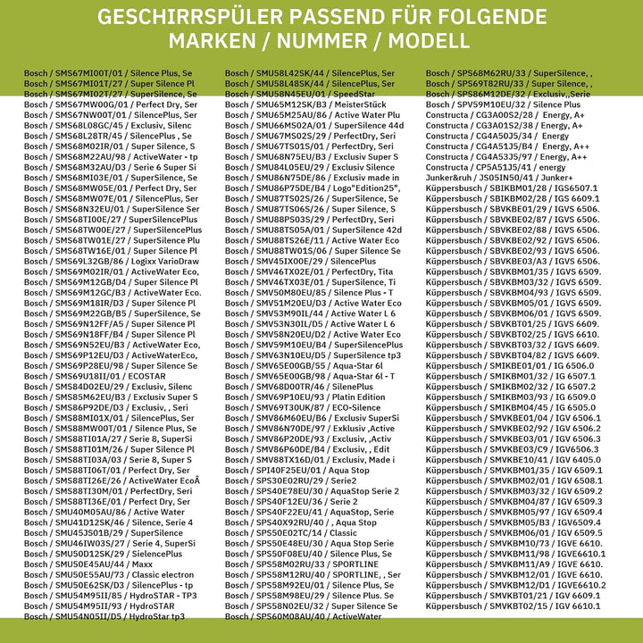 Türschloss kompatibel mit BOSCH 10006917 Türverriegelung emz für Geschirrspüler