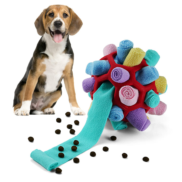Schnüffelball für Hunde, Schnüffelteppich Schnüffelspielzeug Interaktive Hundespielzeug tragbarer Ha