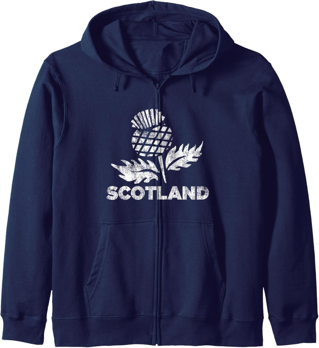 Retro Thistle Scottish Rugby | Scotland Rugby Football Top Kapuzenjacke