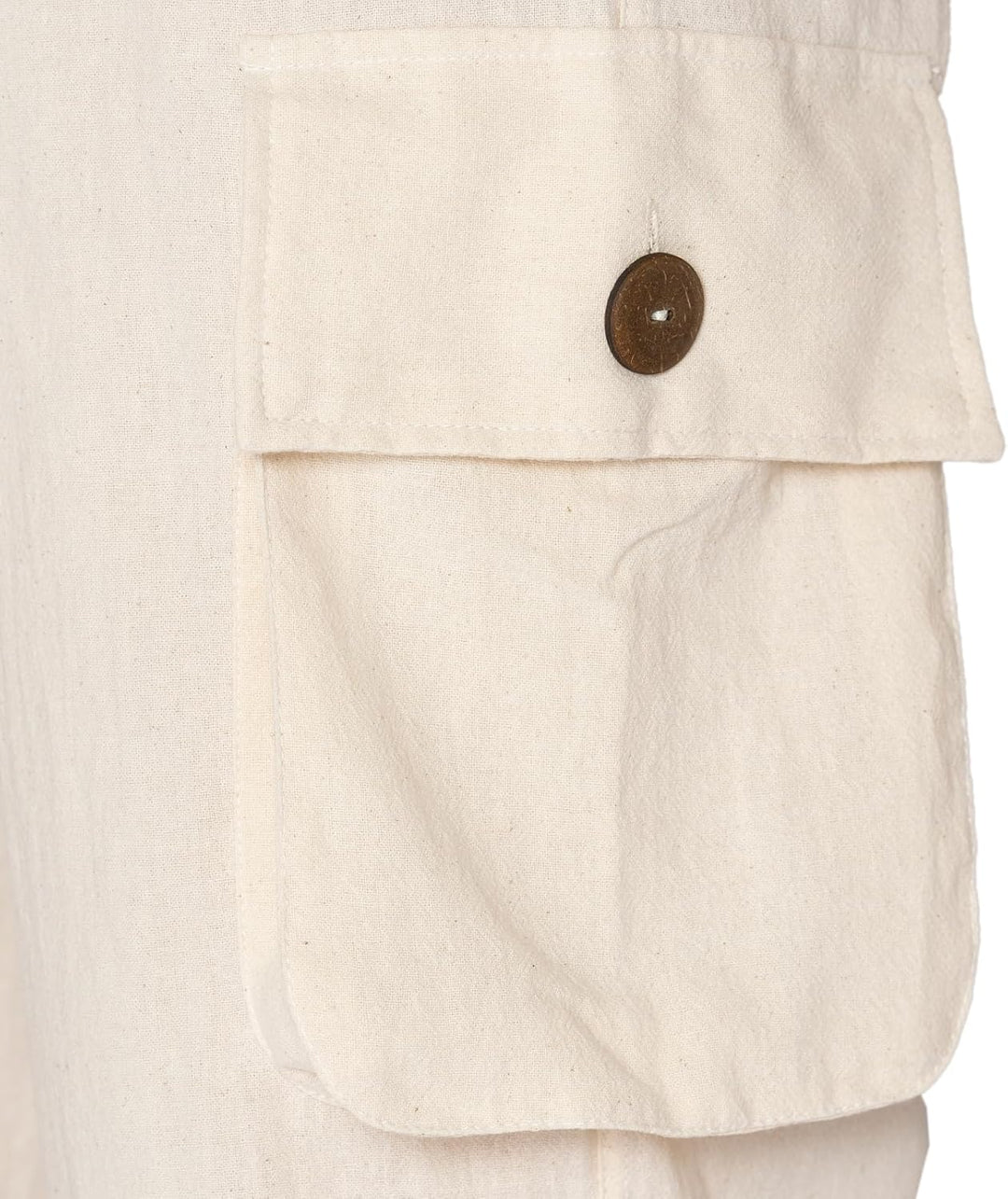 PANASIAM Cargohose | Bequeme Herren Sommerhose mit 4 praktischen Taschen | Stoffhose aus Baumwolle |
