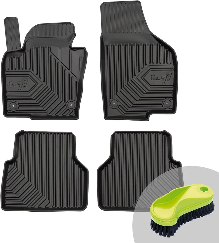 FROGUM No.77 Gummimatten Ganzjahresset von Auto Fussmatten Autofussmatten für Volkswagen Tiguan I 20