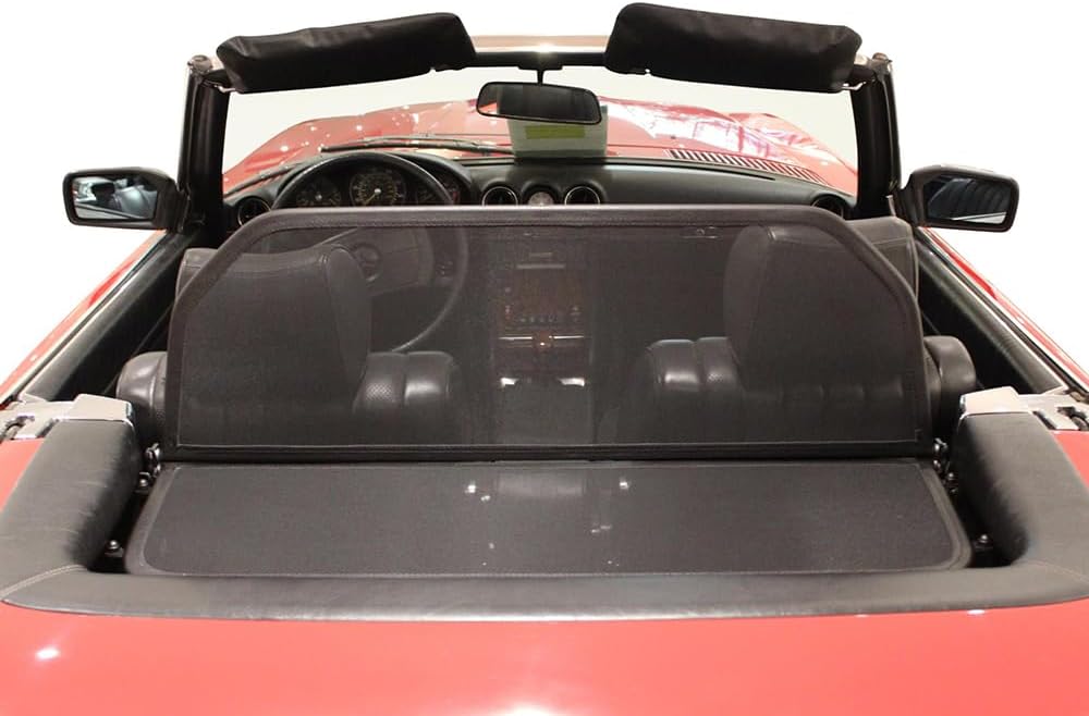 Aperta Windschott passend für Mercedes-Benz SL-Klasse 107 100% Passgenau OEM Qualität Schwarz Windst